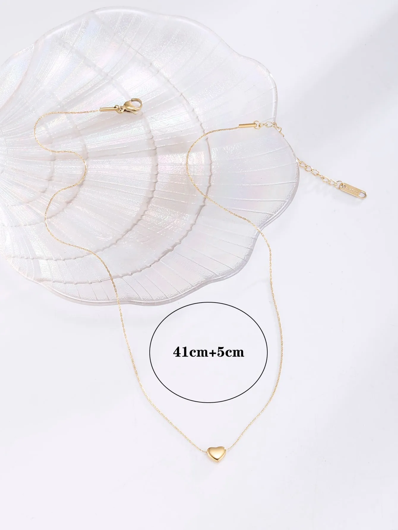 1pc Heart Decor Necklace for Women Jewelry for Women Necklace Accessories Gift