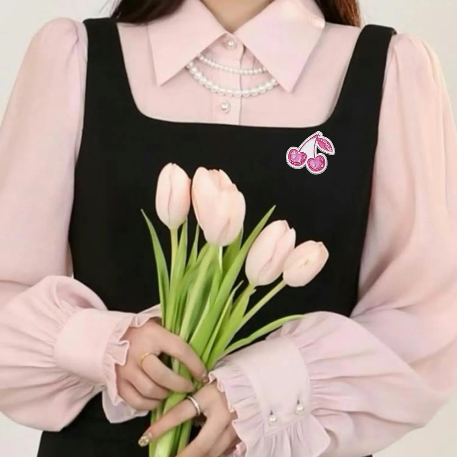 6/9 PCS Alloy Enamel Brooch Pins Cute Cat/Salamander/Cartoon Dog/Barbie Pink/Space etc Theme Pins Lapel Pin Set Brooch Pin for Backpacks Badges Hats Bags