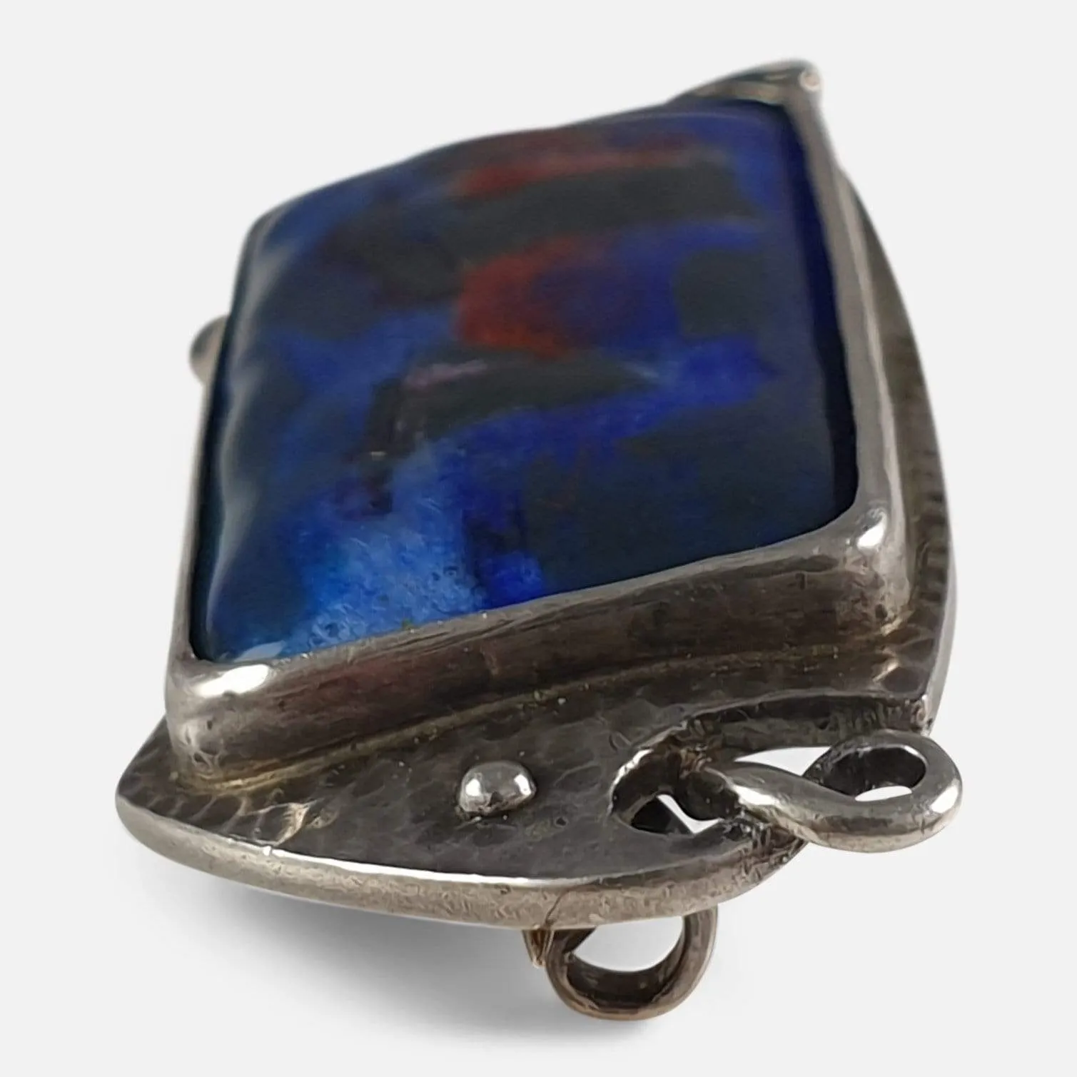 Arts and Crafts Silver and Enamel Brooch - Murrle Bennett & Co