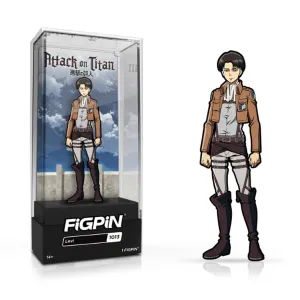 Attack On Titan Levi FiGPiN #1013 Anime Enamel Pin