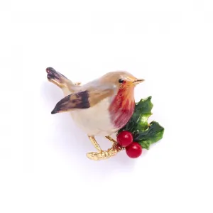 Bill Skinner Robin Brooch