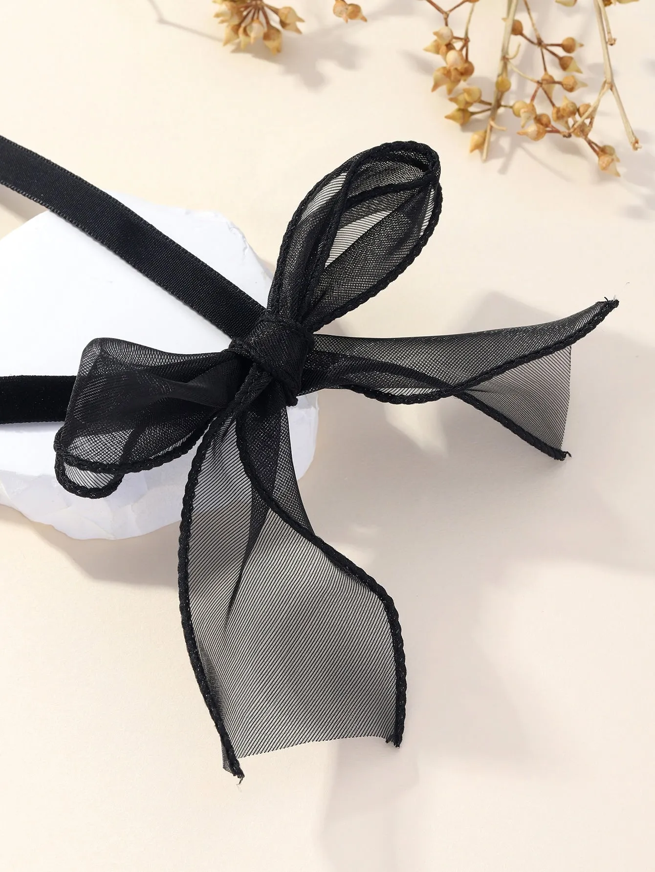 Bow Decor Choker Neckalce Jewelry for Women Gift for Her Necklace Accessories