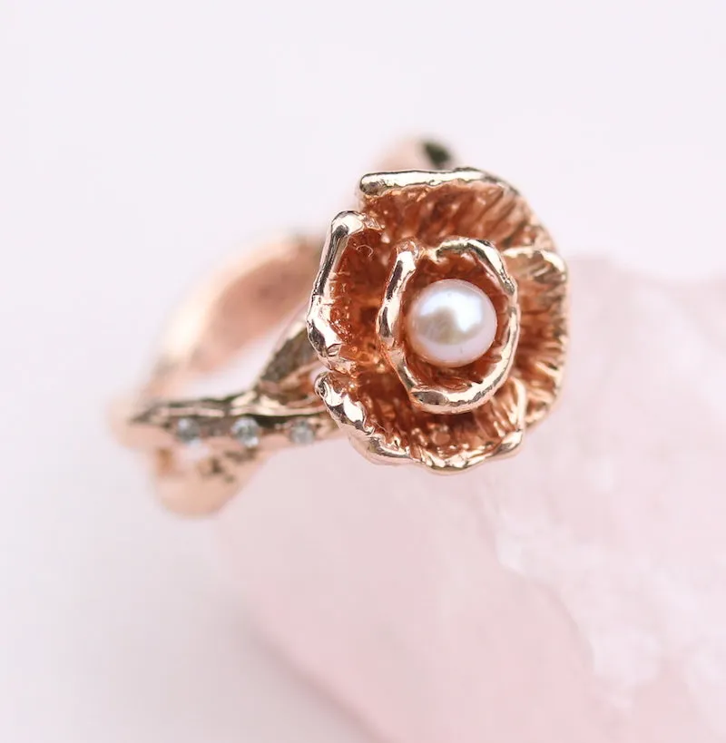 Branch, Leaf and Flower Rings