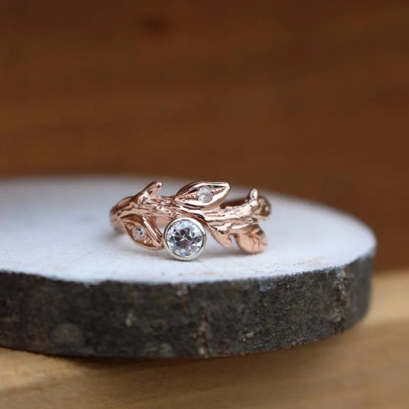 Branch, Leaf and Flower Rings