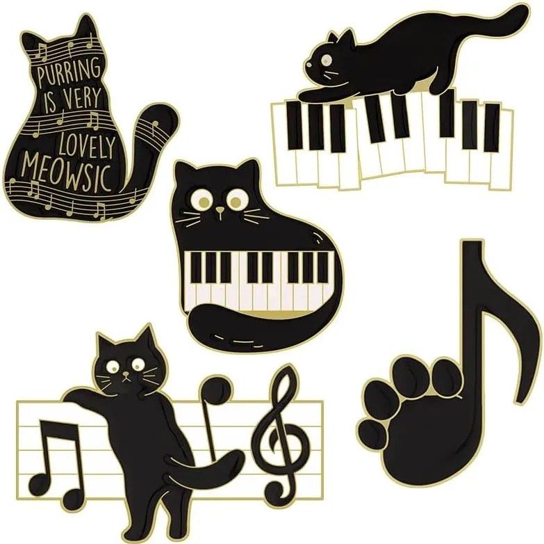 Cute Cartoon Brooch Pins Enamel Brooches Lapel Pins Badge for Women Girls Children for Clothing Bag Decor
