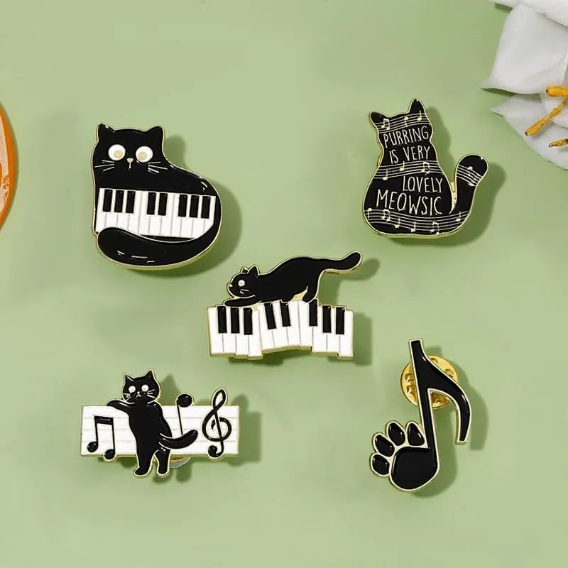 Cute Cartoon Brooch Pins Enamel Brooches Lapel Pins Badge for Women Girls Children for Clothing Bag Decor