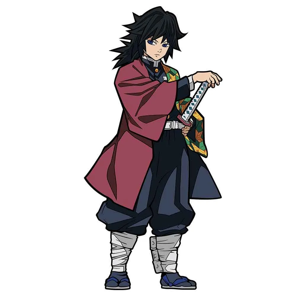Demon Slayer Giyu Tomioka FiGPiN #489 Anime Enamel Pin