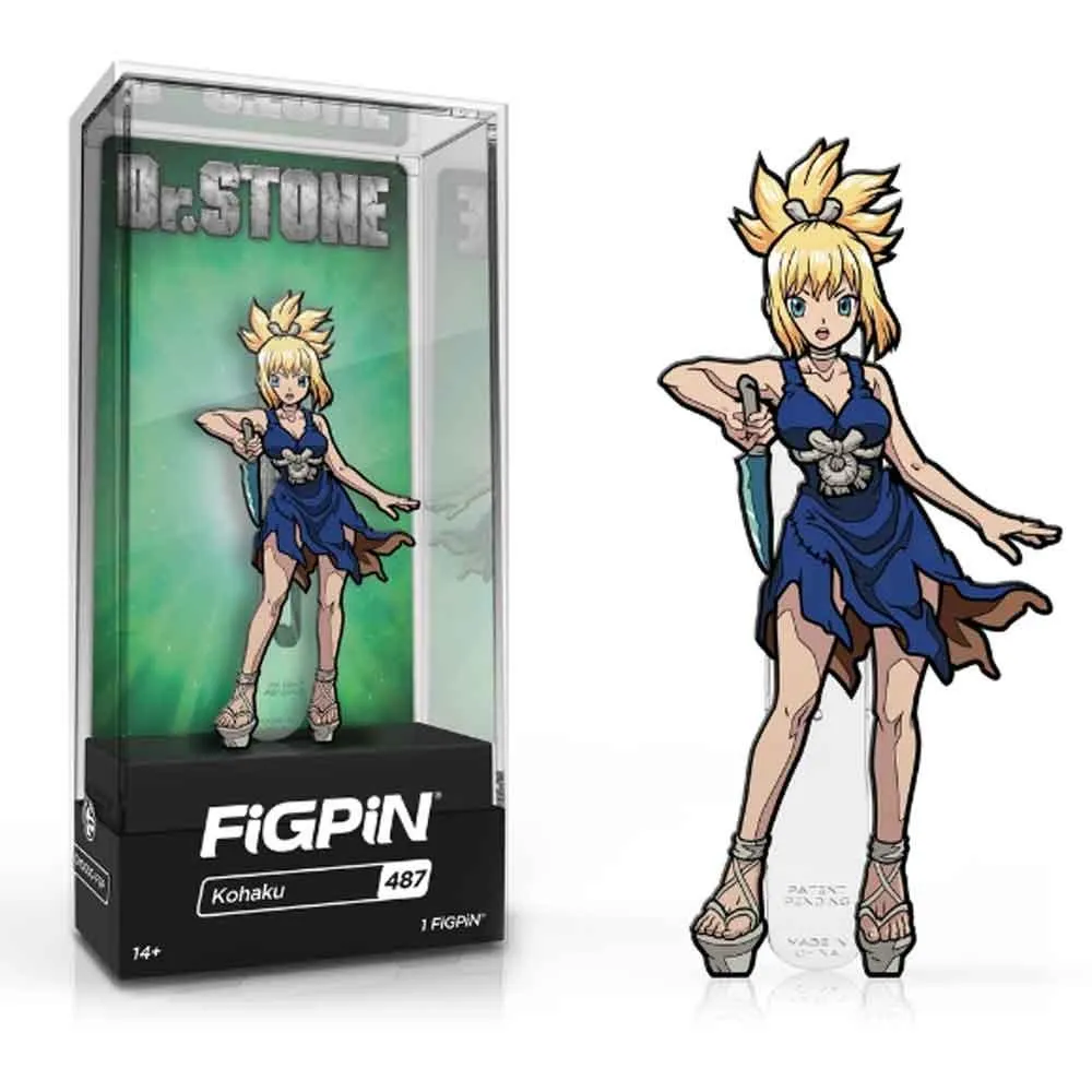 Dr. Stone Kohaku FiGPiN #487 Anime Enamel Pin