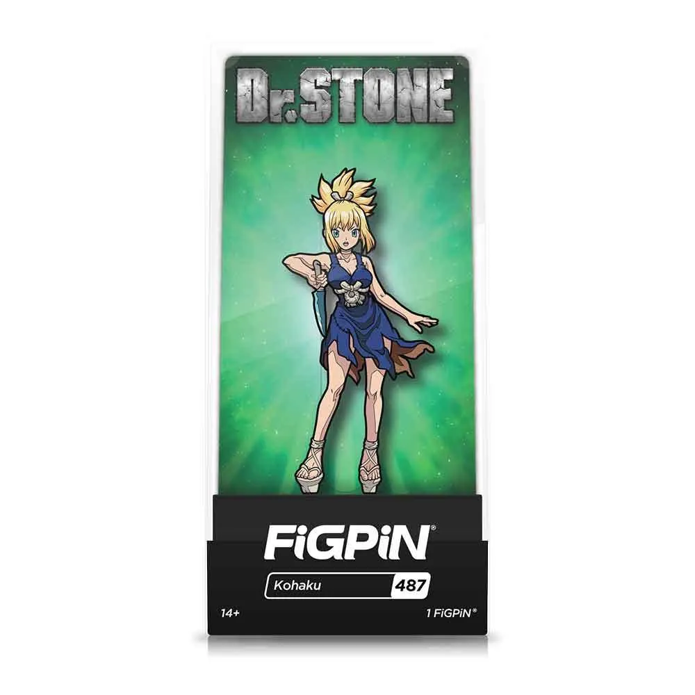 Dr. Stone Kohaku FiGPiN #487 Anime Enamel Pin