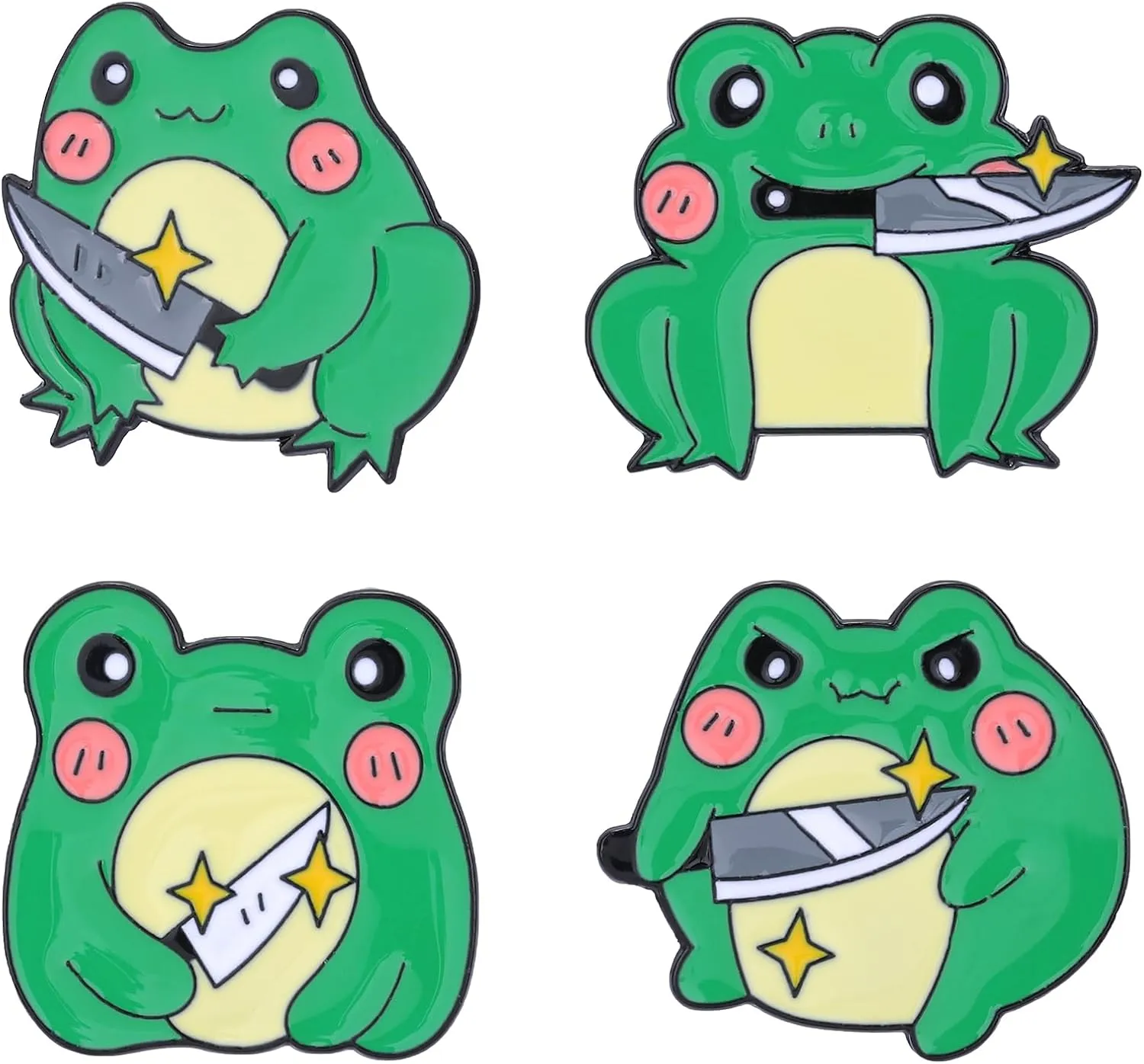 Enamel Pins Funny Enamel Pins Cute Enamel Brooch Pin Set For Backpacks Badges Hats Bags