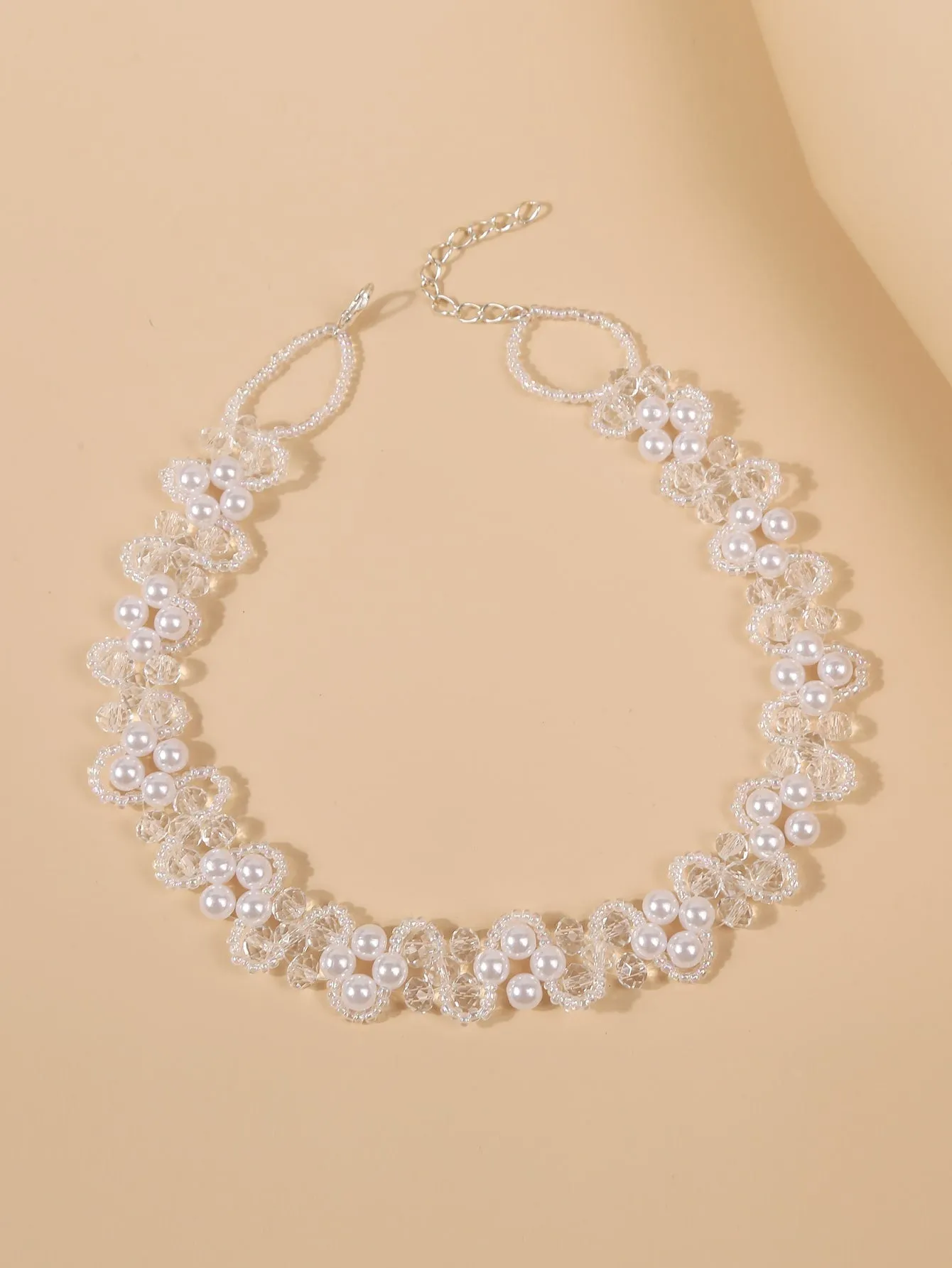 Faux Pearl Decor Choker for Women Jewelry for Women Necklace Accessories Gift