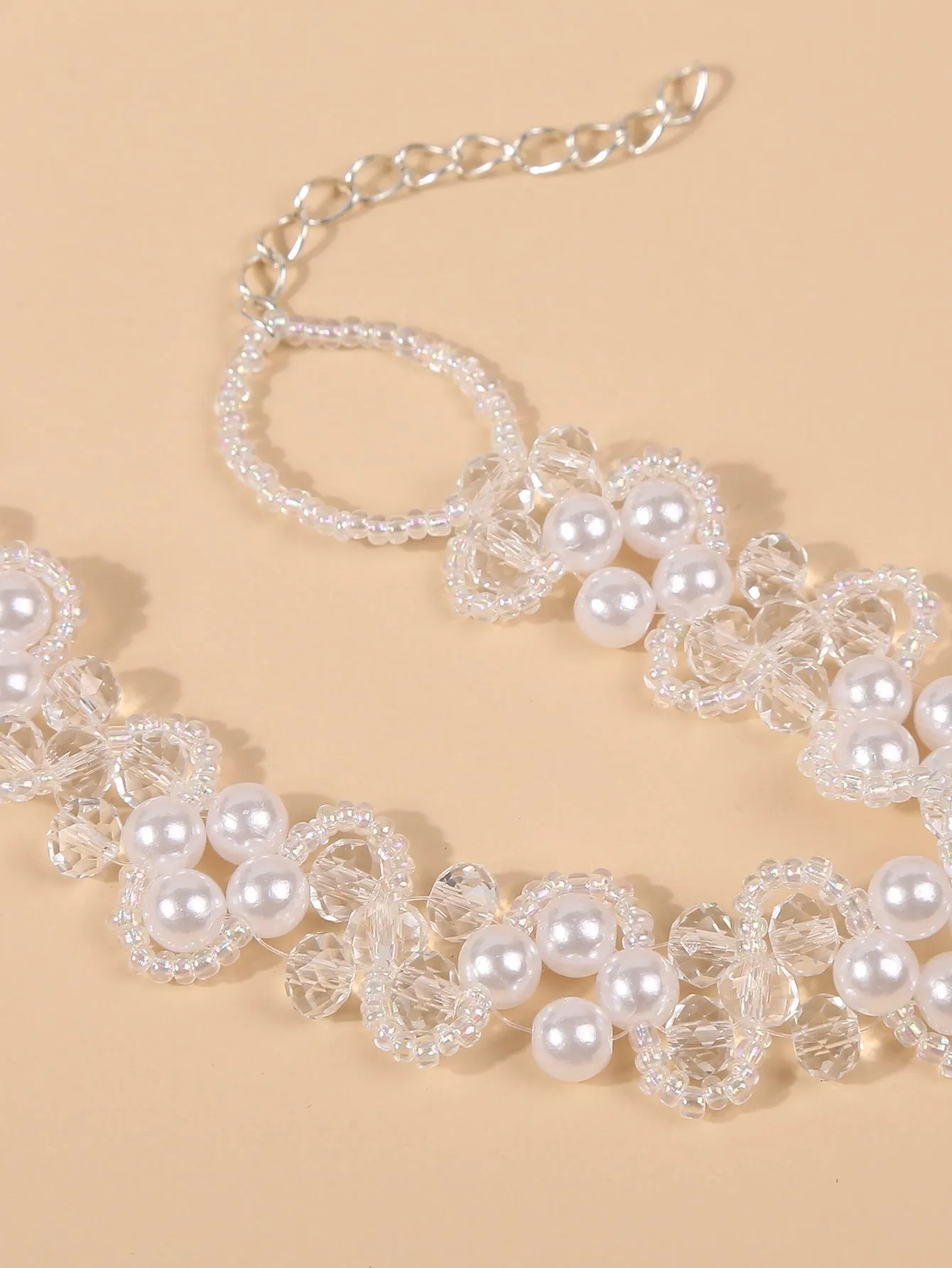 Faux Pearl Decor Choker for Women Jewelry for Women Necklace Accessories Gift