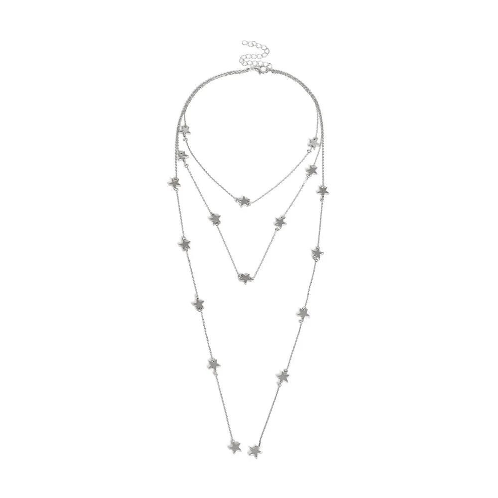 Gold color Choker Necklace for women Long Mary Tassel Pendant Chain Necklaces & Pendants Laces velvet chokers Fashion Jewelry