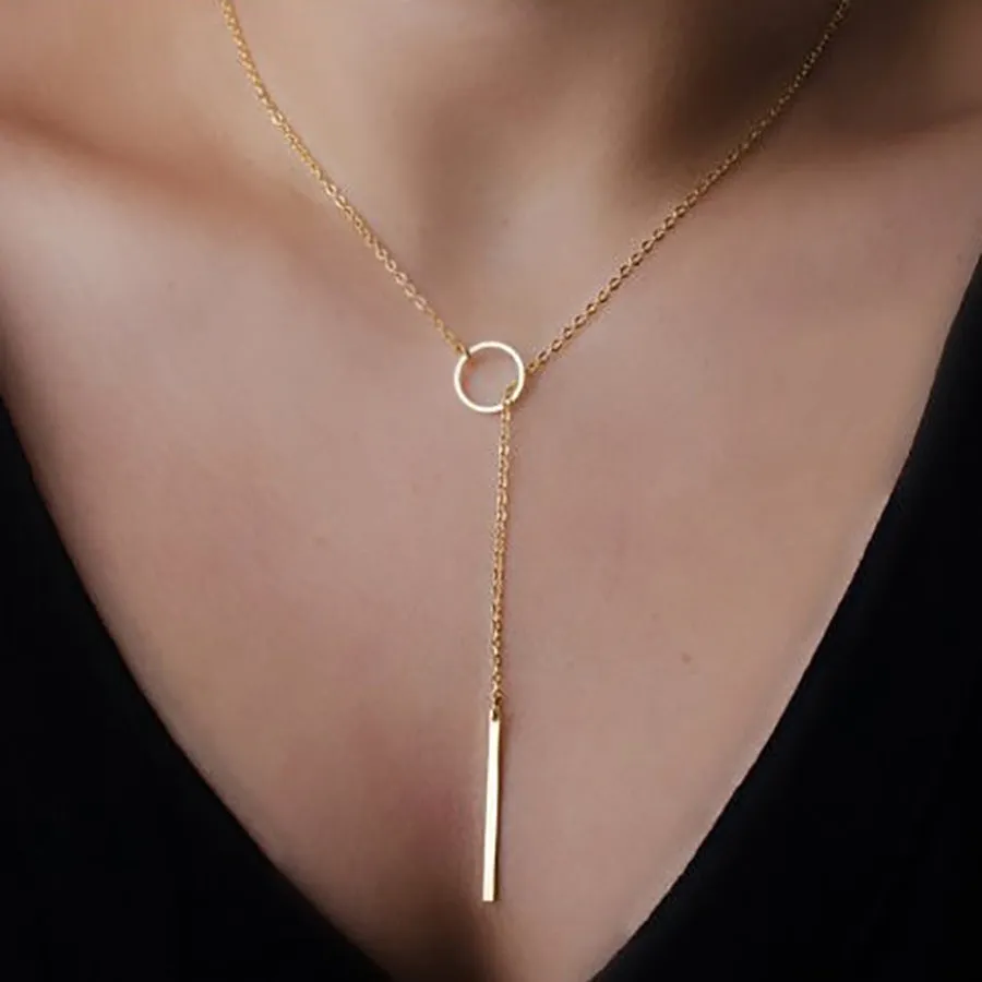 Gold color Choker Necklace for women Long Mary Tassel Pendant Chain Necklaces & Pendants Laces velvet chokers Fashion Jewelry