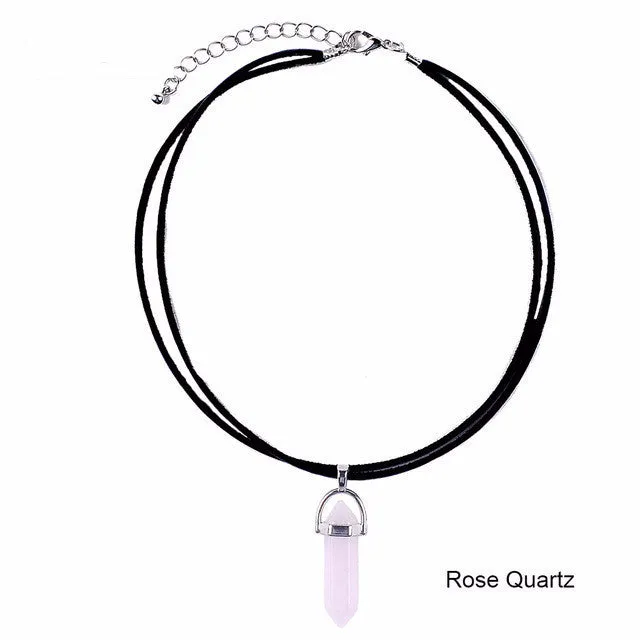 Healing Crystal Chocker Necklace