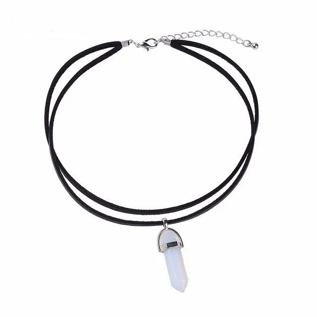 Healing Crystal Chocker Necklace