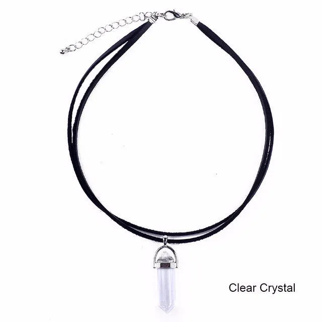 Healing Crystal Chocker Necklace