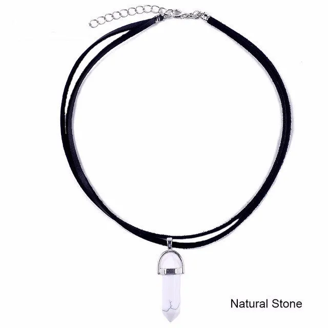 Healing Crystal Chocker Necklace