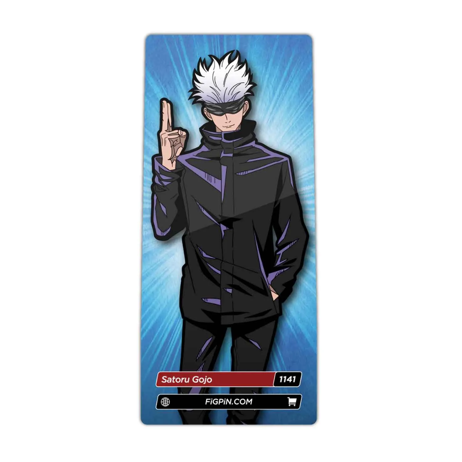 Jujutsu Kaisen Satoru Gojo FiGPiN #1141 Anime Enamel Pin