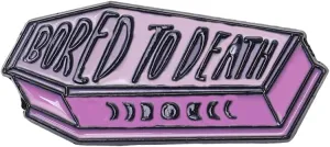 More Dead Than Alive Awesome Brooch Cartoon Enamel Pin Jacket Lapel Metal Pins Brooches Badges Exquisite Jewelry Accessories Halloween Brooch Gift