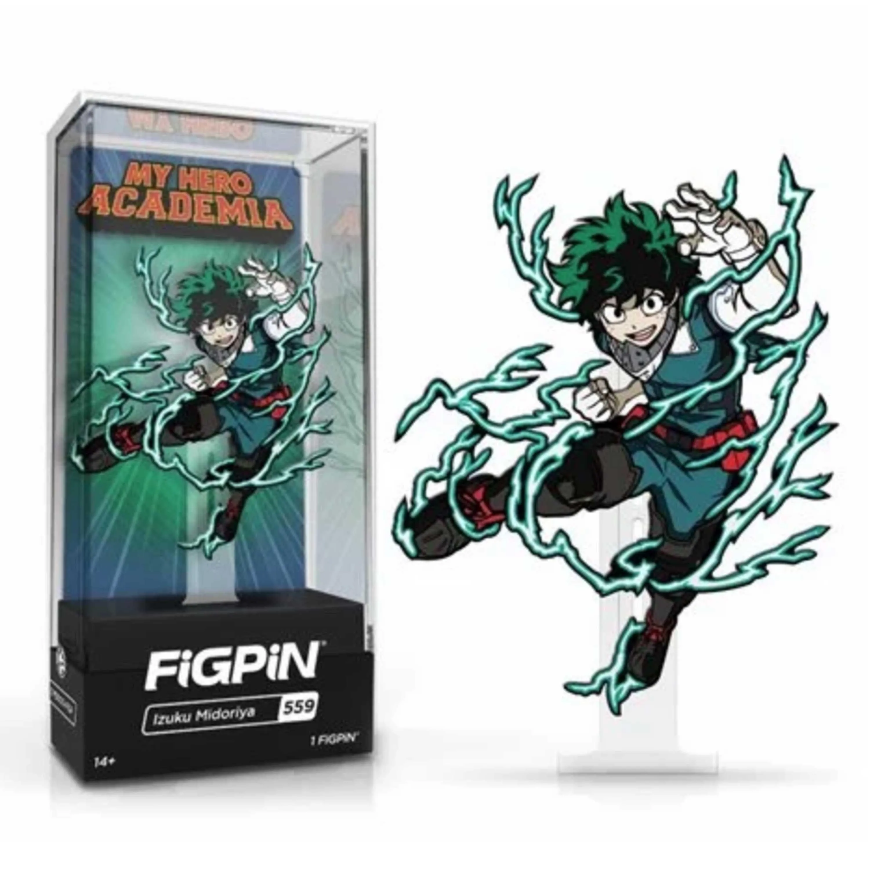 My Hero Academia Deku Izuku Midoriya FiGPiN | Classic Enamel Pin