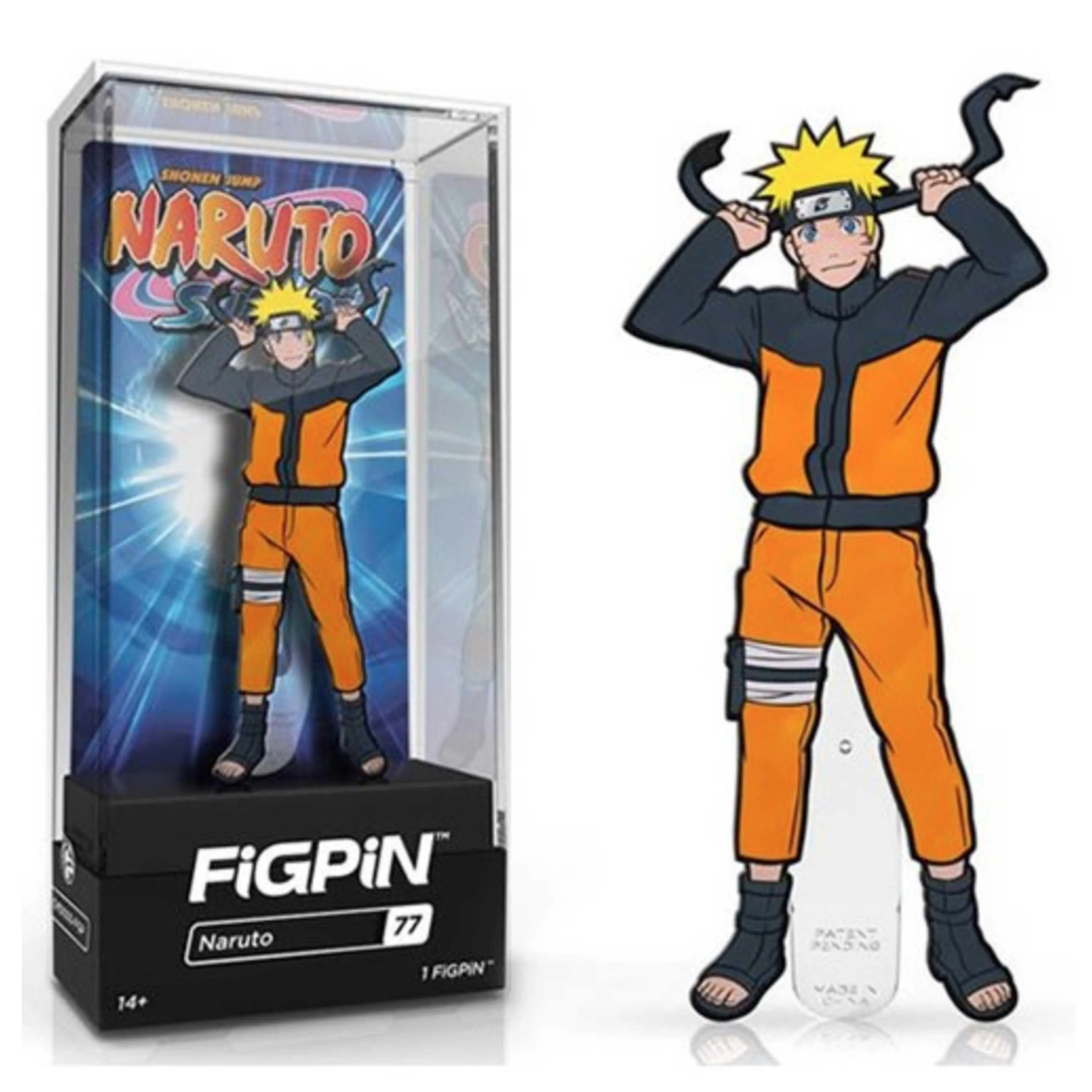 Naruto Shippuden Naruto FiGPiN #77 | Classic Enamel Pin