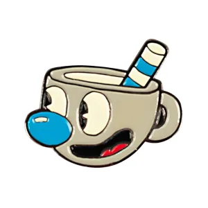 OFFICIAL Mugman Enamel Collector Pin | Collectable Cuphead Video Game Pin