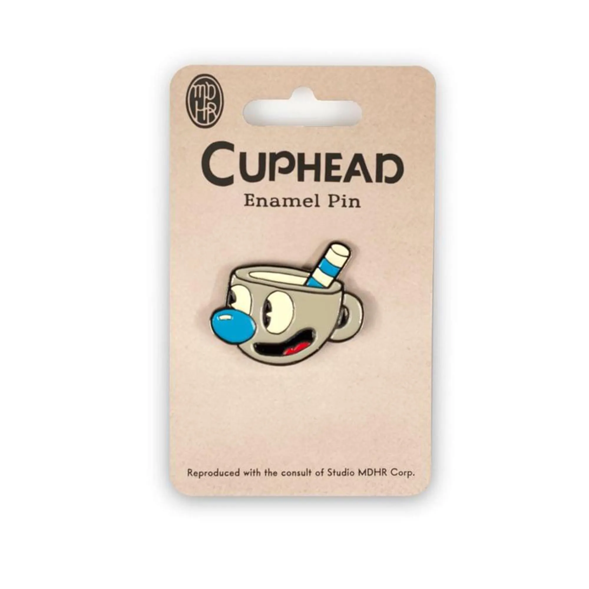 OFFICIAL Mugman Enamel Collector Pin | Collectable Cuphead Video Game Pin