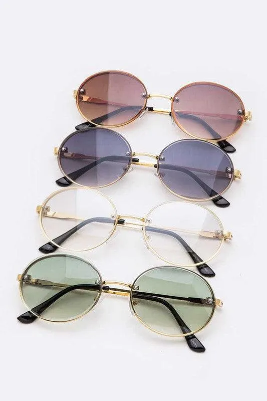 Oval Fashion Sunglasses
