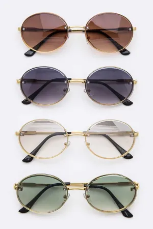 Oval Fashion Sunglasses