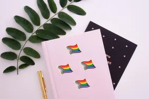 Pack 3PCS/5PCS/10PCS Progress Pride Lapel Pins Brooches Badges