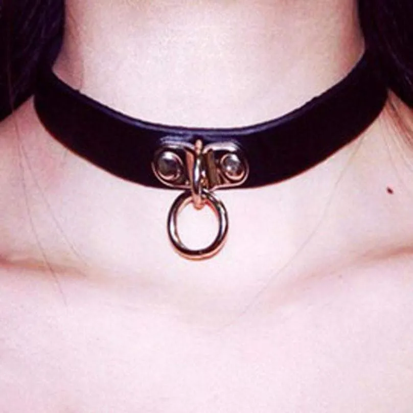 Ring Goth Choker